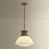 Hudson Valley - 4918-HB - One Light Pendant - Bruceville - Historic Bronze