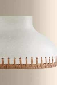 Hudson Valley - 5309-AGB/CCP - One Light Flush Mount - Southfields - Aged Brass