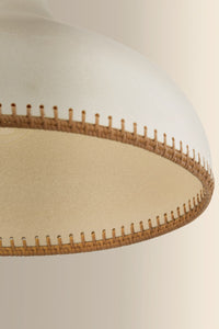 Hudson Valley - 5322-AGB/CCP - One Light Pendant - Southfields - Aged Brass