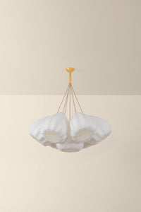 Hudson Valley - 6540-VGL - Seven Light Chandelier - Livonia - Vintage Gold Leaf