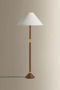Hudson Valley - L2251-AGB - One Light Floor Lamp - Merrimack - Aged Brass