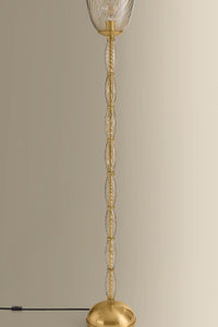 Hudson Valley - L2463-AGB - One Light Floor Lamp - Bleecker - Aged Brass