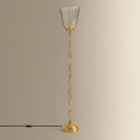 Hudson Valley - L2463-AGB - One Light Floor Lamp - Bleecker - Aged Brass