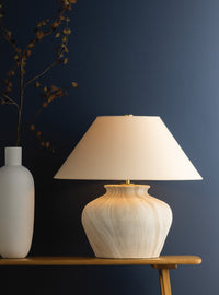 Hudson Valley - L2741-AGB/CWN - One Light Table Lamp - Allards - Aged Brass