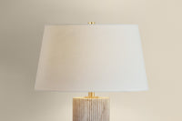 Hudson Valley - L3023-AGB - One Light Table Lamp - Highland Mills - Aged Brass