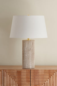 Hudson Valley - L3023-AGB - One Light Table Lamp - Highland Mills - Aged Brass
