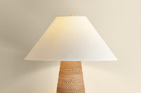 Hudson Valley - L3551-AGB - One Light Table Lamp - Forest Heights - Aged Brass