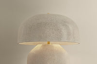 Hudson Valley - L3732-AGB/CIK - Two Light Table Lamp - Leetown - Aged Brass