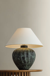 Hudson Valley - L4023-PBR - One Light Table Lamp - Arlin - Patina Brass