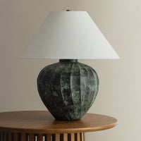 Hudson Valley - L4023-PBR - One Light Table Lamp - Arlin - Patina Brass