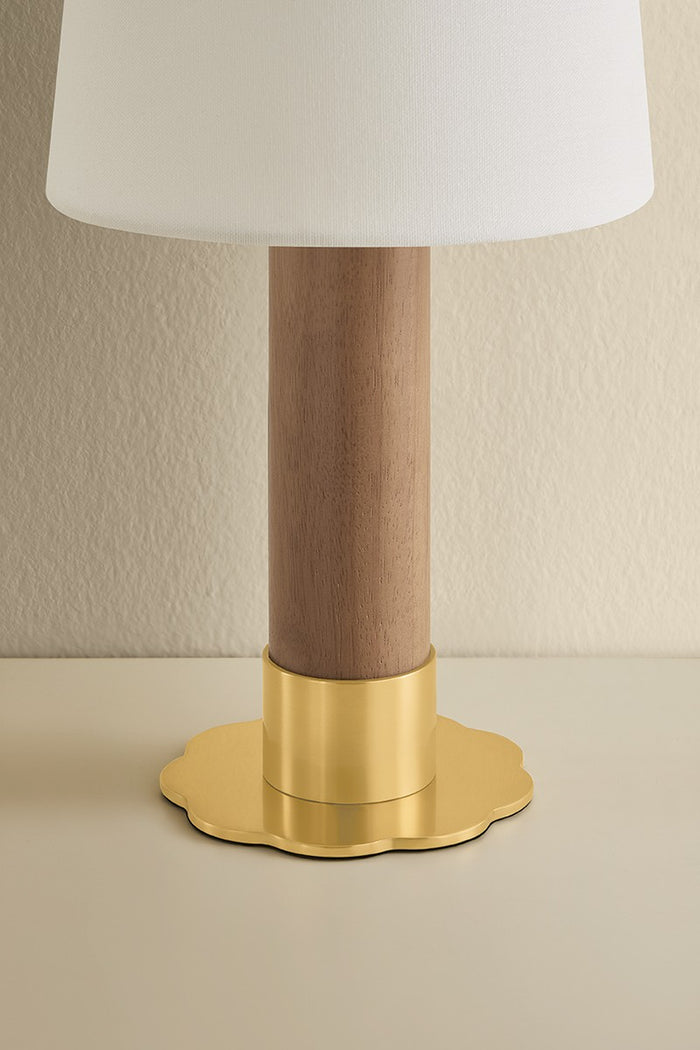 Hudson Valley - L4321-AGB - LED Table Lamp - Meadowbrook - Aged Brass