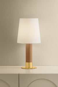 Hudson Valley - L4321-AGB - LED Table Lamp - Meadowbrook - Aged Brass