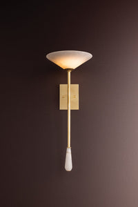 Corbett Lighting - 569-01-VB - LED Wall Sconce - Lausanne - Vintage Brass