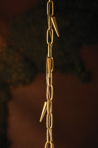 Corbett Lighting - 580-28-VB - One Light Pendant - Hoshi - Vintage Brass