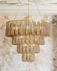 Corbett Lighting - 581-36-VGL - 11 Light Chandelier - Milos - Vintage Gold Leaf