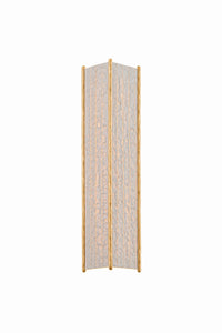 Corbett Lighting - 583-01-VGL - LED Wall Sconce - Mostar - Vintage Gold Leaf