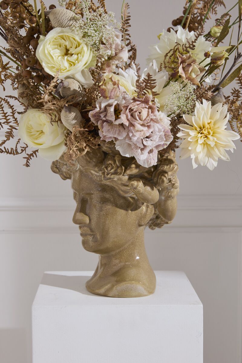 Design Shop Lady Harvest Vase 10"x 11"