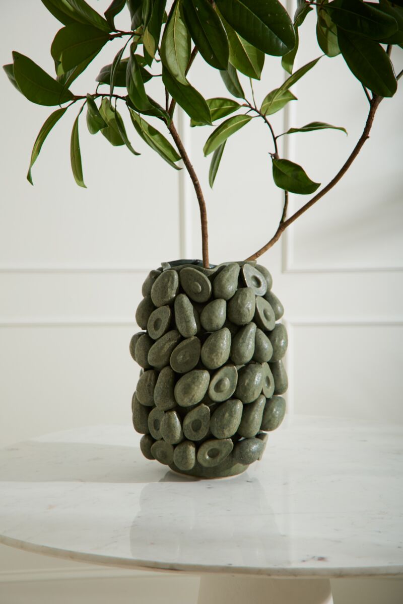 Design Shop Layered Avocado Pot 16.5"x 10.25"