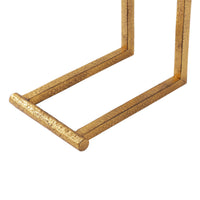 Villa & House Lucia Accent Table, Gold Leaf
