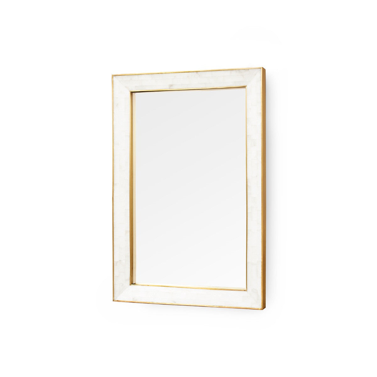 Villa & House Leighton Mirror, Alabaster