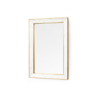 Villa & House Leighton Mirror, Alabaster