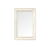 Villa & House Leighton Mirror, Alabaster