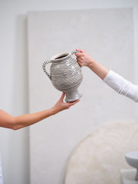 Design Shop Lines Vase 9.25"x 7.5"x 10.5"