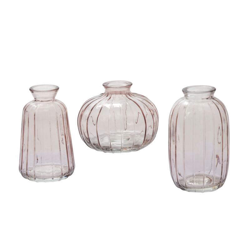 Design Shop Livi Budvase Set of 3 - 3.25"/4.25"/4.5", Set of 2