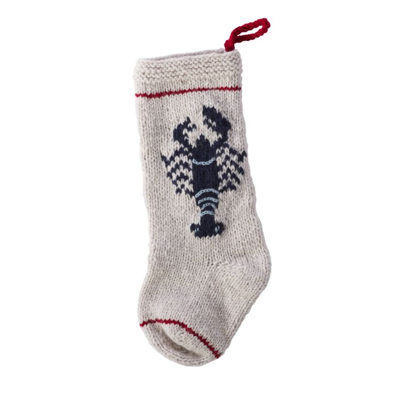 Design Shop Lobster Stocking 9"x 19"