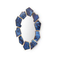 Villa & House Lucas Mirror, Antique Midnight Blue