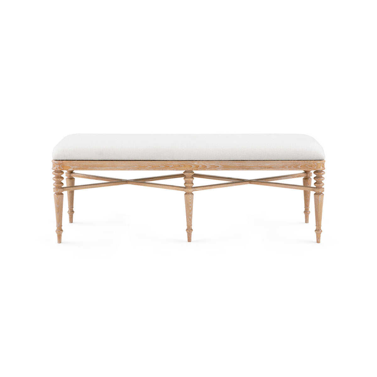 Villa & House Lawrence Bench, Almond