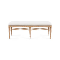 Villa & House Lawrence Bench, Almond