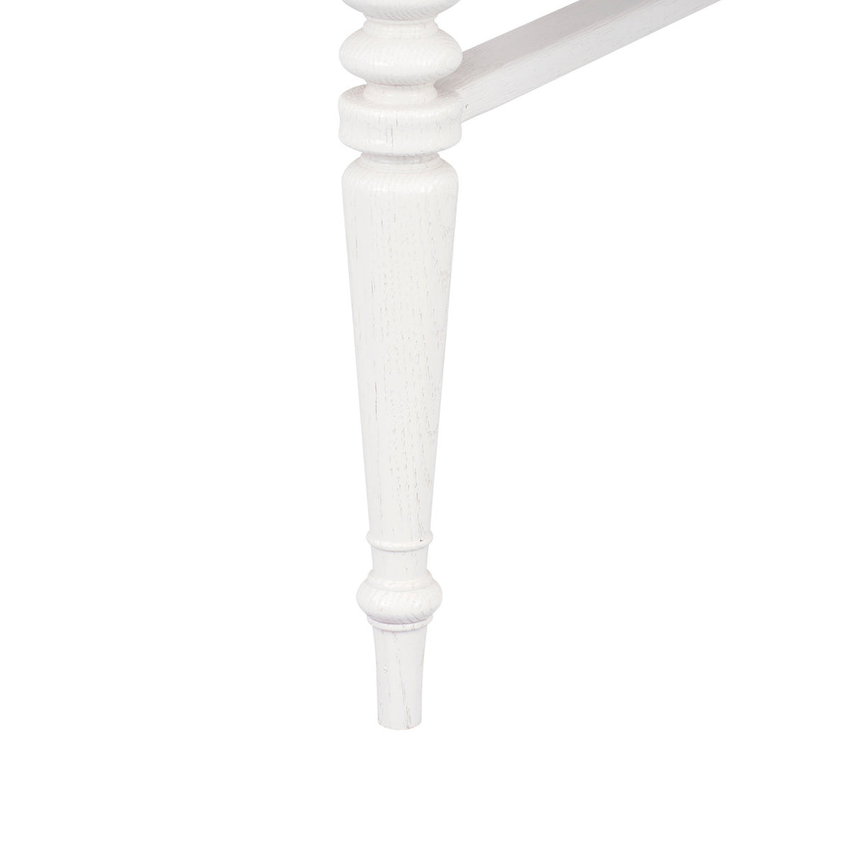 Villa & House Lawrence Bench, Glazed Whisper White