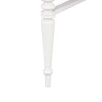 Villa & House Lawrence Bench, Glazed Whisper White