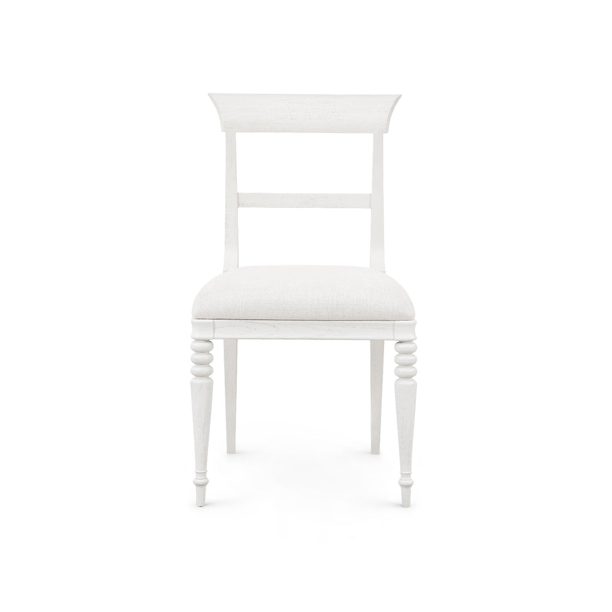 Villa & House Lawrence Side Chair, Glazed Whisper White