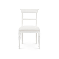 Villa & House Lawrence Side Chair, Glazed Whisper White