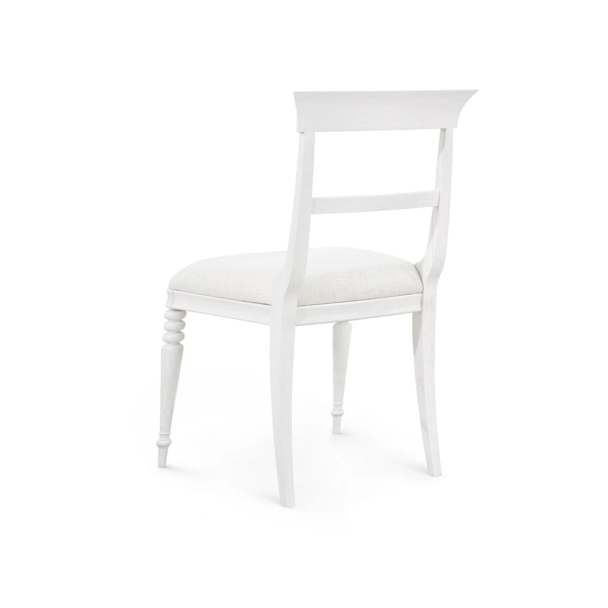 Villa & House Lawrence Side Chair, Glazed Whisper White