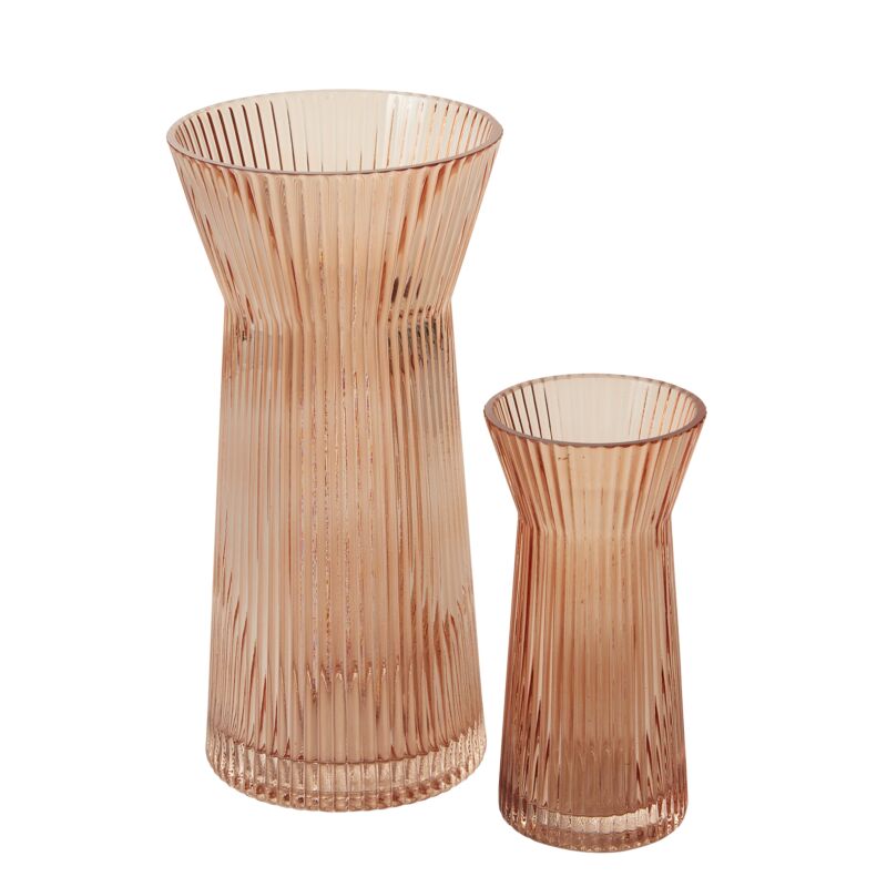 Design Shop Lyrical Vase 3"x 6.25", Set of 4
