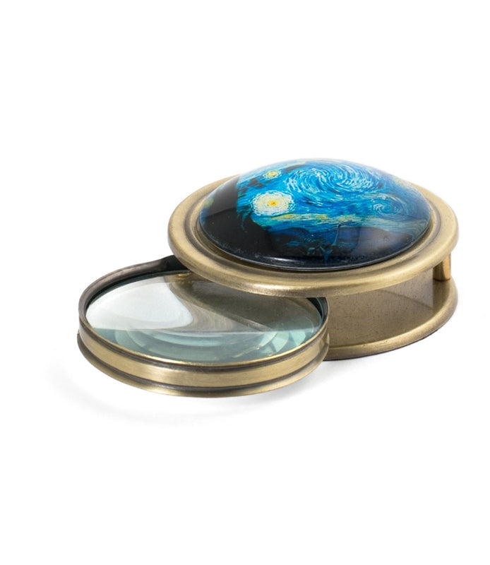 Starry Night by Vincent van Gogh Folding Magnifier