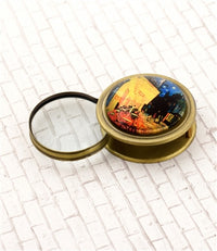 Design Shop Cafe Terrace At Night Folding Magnifier