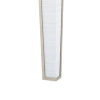 Villa & House Madeline 1-Drawer Side Table, Platinum Shimmer
