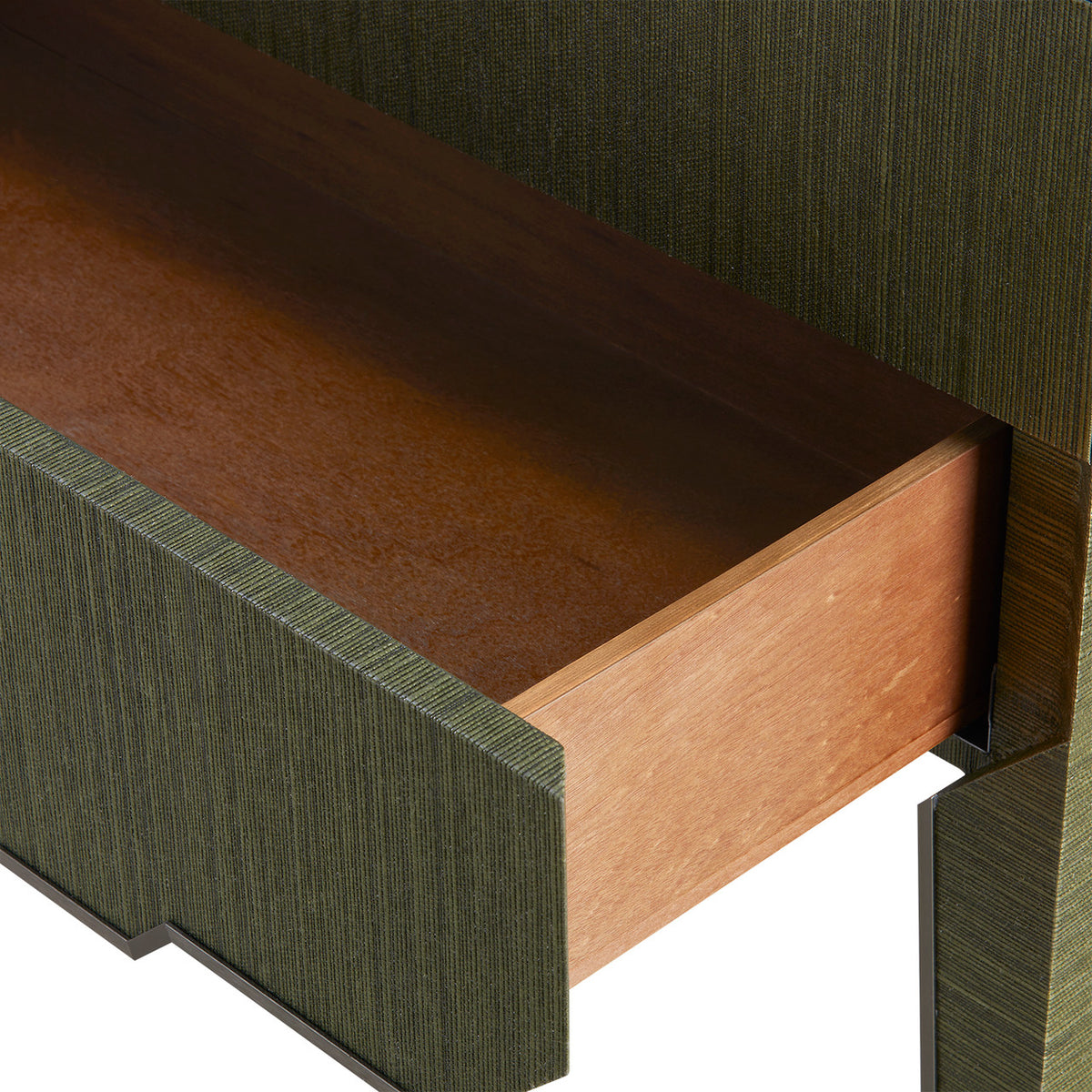 Villa & House Madeline Console, Deep Olive