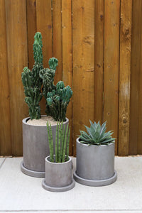 Design Shop Marta Pot with Saucer 14"x 12.25"