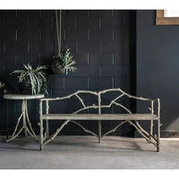 Faux Bois Garden Bench