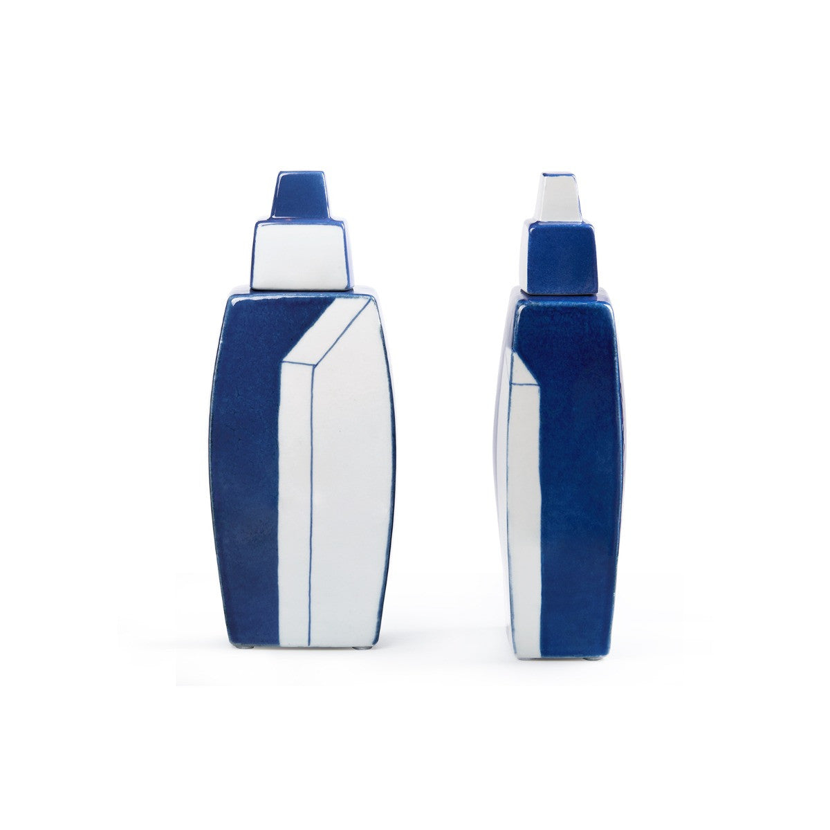 Villa & House Morandi Vase Pair (Set of 2), Blue and White