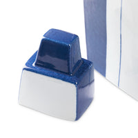 Villa & House Morandi Vase Pair (Set of 2), Blue and White