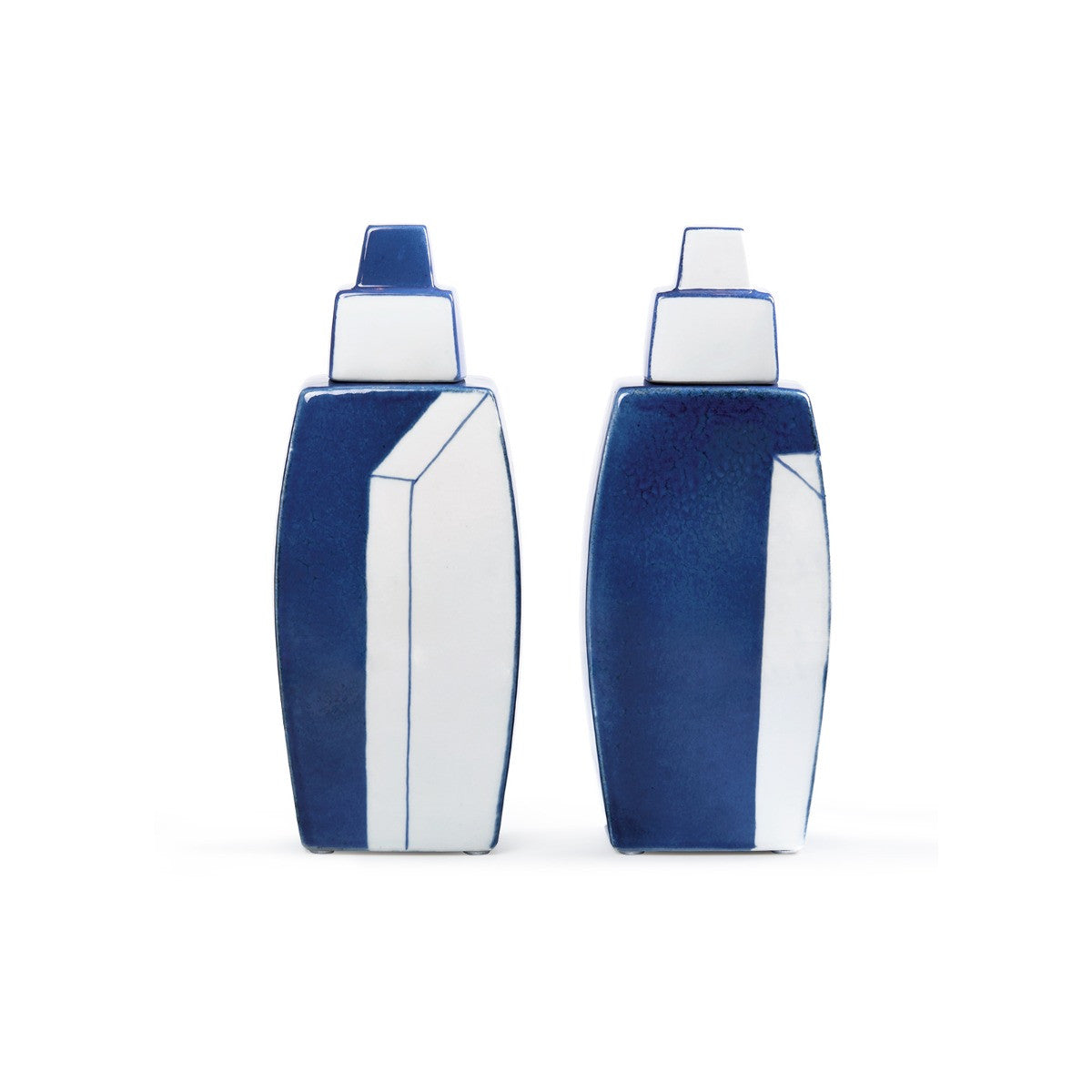 Villa & House Morandi Vase Pair (Set of 2), Blue and White