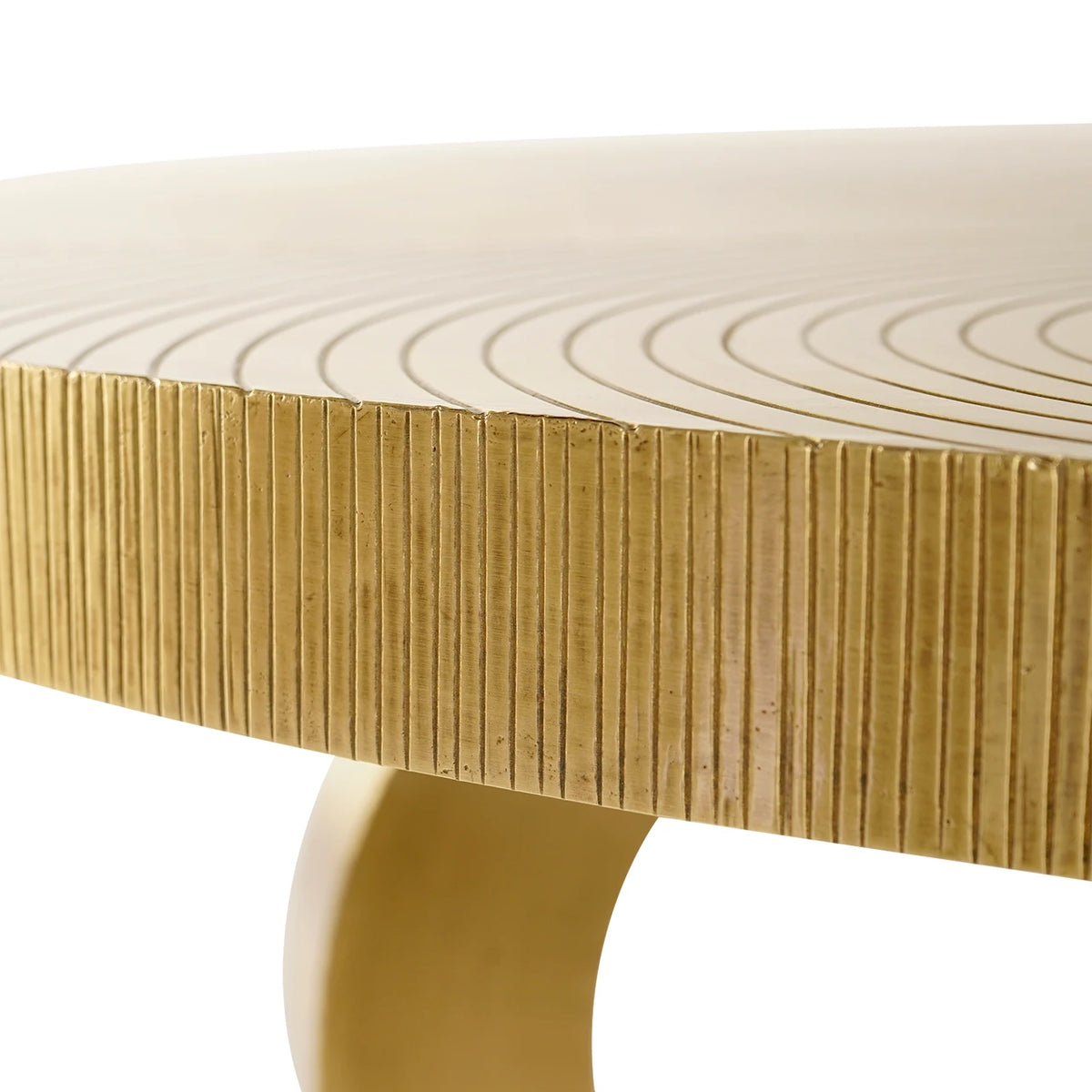 Villa & House Maddox Coffee Table, Antique Brass