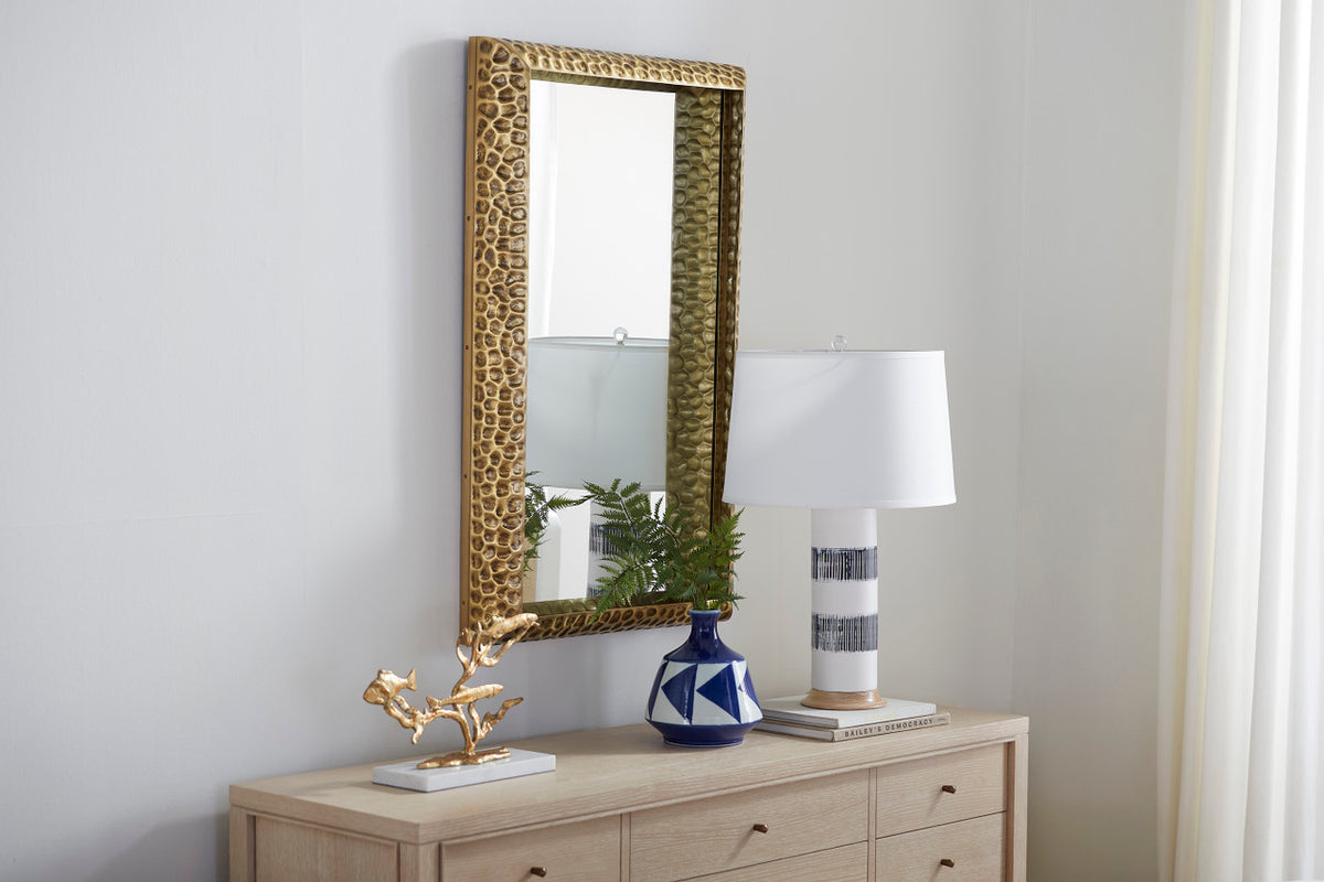 Villa & House Melila Vase, Blue and White