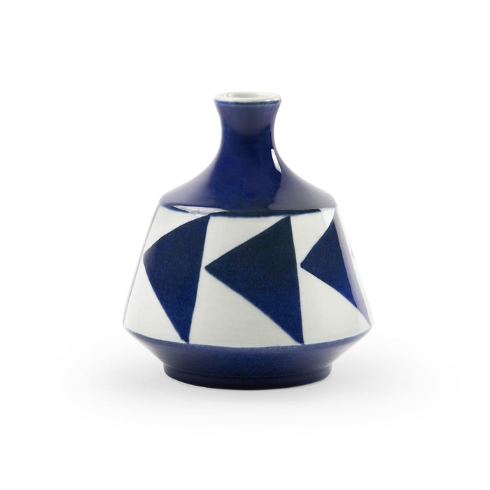 Villa & House Melila Vase, Blue and White